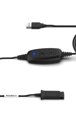 Cordon USB-A BX avec Commandes Volume et Mute USB-A BX